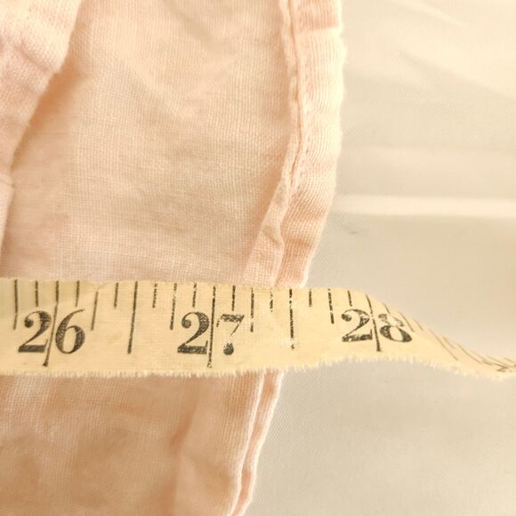 J Crew Mens Small Pink Slim Fit Baird McNutt Irish Linen Button Up Down Shirt - Picture 8 of 8